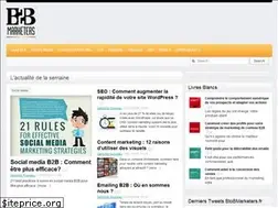 Sites similar to btobmarketers.fr