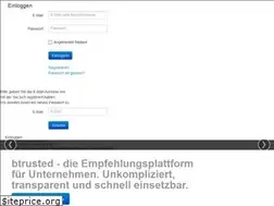 Sites similar to btrusted.de