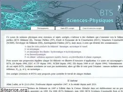 Sites similar to bts-sciencesphysiques.org