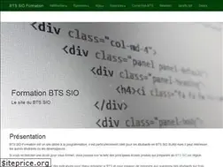 Sites similar to bts-sio-formation.com