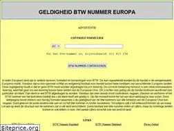 Sites similar to btw-nummer-controleren.nl