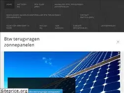 Sites similar to btwterugvragenzonnepanelen.nl