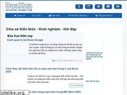 Sites similar to buaxua.vn