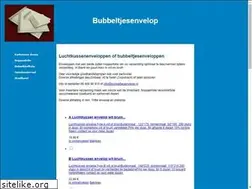 Sites similar to bubbeltjesenvelop.nl