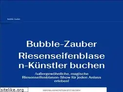 Sites similar to bubble-zauber.de