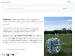 Sites similar to bubblefootball.co.uk