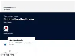 Sites similar to bubblefootball.com