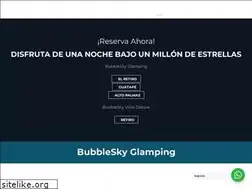 Sites similar to bubblesky-glamping.com