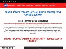 Sites similar to bubblesoccertoronto.ca