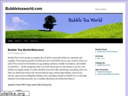 Sites similar to bubbleteaworld.com