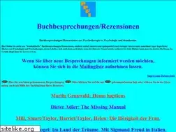 Sites similar to buchbesprechungen-psychotherapie.de