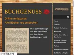 Sites similar to buchgenuss.ch