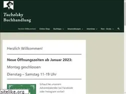 Sites similar to buchhandlung-tucholsky.de
