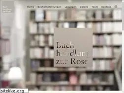 Sites similar to buchhandlungzurrose.ch