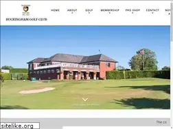 Sites similar to buckinghamgolfclub.co.uk