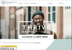 Sites similar to bucks.ac.uk