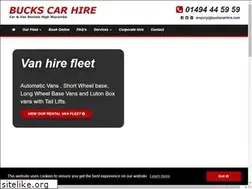 Sites similar to buckscarhire.com