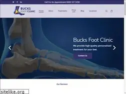 Sites similar to bucksfootclinic.com