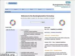 Sites similar to bucksformulary.nhs.uk