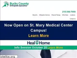 Sites similar to bucksortho.com