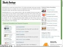 Sites similar to buckssavings.com