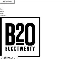 Sites similar to bucktwentyband.com