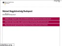 Sites similar to budapest.diplo.de