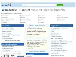 Sites similar to budapest13kerulet.lapozz.hu