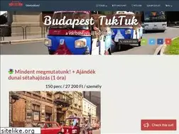 Sites similar to budapesttuktuk.hu