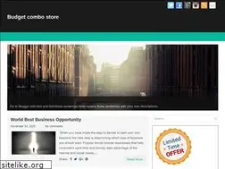 Sites similar to budget-combo-store.blogspot.com