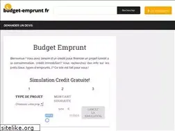Sites similar to budget-emprunt.fr