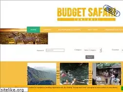 Sites similar to budget-safari-tanzania.com