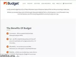 Sites similar to budget-yellowstone.com