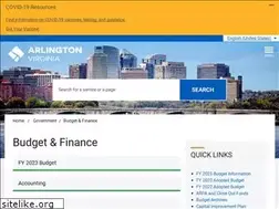 Sites similar to budget.arlingtonva.us