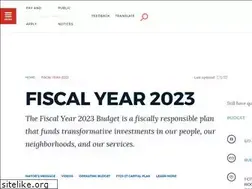 Sites similar to budget.boston.gov