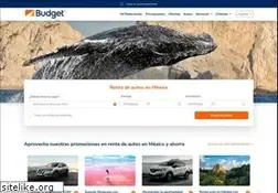 Sites similar to budget.com.mx