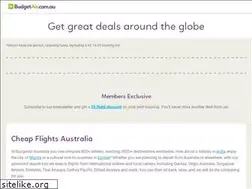 Sites similar to budgetair.com.au