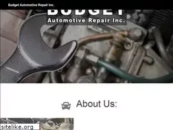 Sites similar to budgetautomotiverepair.com