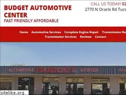 Sites similar to budgetautomotivetucson.com