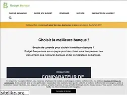 Sites similar to budgetbanque.fr