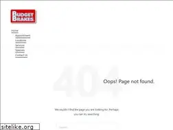 Sites similar to budgetbrakespensacola.com