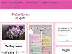 Sites similar to budgetbridesguide.com