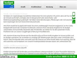 Sites similar to budgetcredit.ch