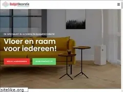 Sites similar to budgetdecoratie.nl
