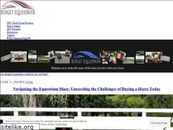 Sites similar to budgetequestrian.com