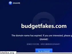 Sites similar to budgetfakes.com