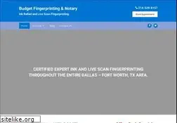 Sites similar to budgetfingerprinting.com