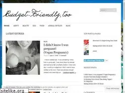 Sites similar to budgetfriendlytoo.wordpress.com