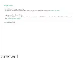 Sites similar to budgetfuchs.de