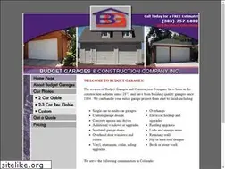 Sites similar to budgetgarages.com